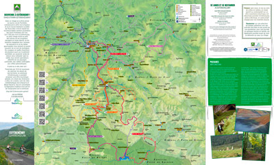 Editorial cartes et plans des réseaux d'itinéraires